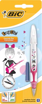 [8794115] Bic stylo plume easy clic manga, blister de 1 pièce