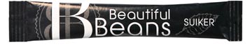 [880090] Beautiful beans sucre suikersticks, 4g, 1000 pièces