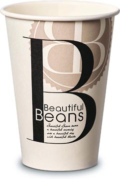 [880099] Beautiful beans gobelet en carton, 180 cc, 100 pièces