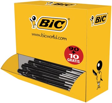 [896042] Bic stylo bille m10 clic, noir, offre spéciale