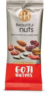 [8BN006] Beautiful nuts noix, sachet de 50 g, goji mix