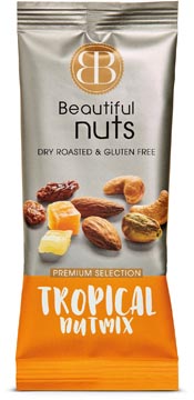 [8BN007] Beautiful nuts noix, sachet de 50 g, tropical mix