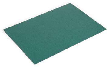[900045] Pergamy couvertures grain cuir ft a4, 250 microns, paquet de 100 pièces, vert foncé
