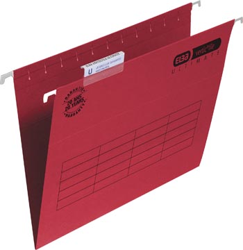 [900050E] Elba dossiers suspendus verticfile ultimate rouge