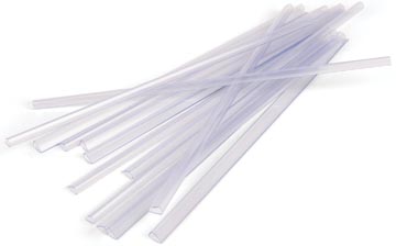 [900104] Pergamy baguettes à relier, paquet de 25 pièces, 6-8 mm, transparent