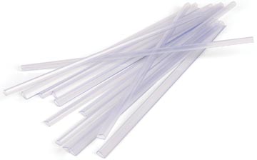 [900107] Pergamy baguettes à relier, paquet de 25 pièces, 10-12 mm, transparent