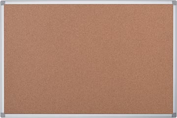 [900670] Pergamy tableau en liège avec cadre en aluminium ft 90 x 120 cm