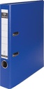 Pergamy classeur, pour ft a4, en carton recouvert de pp, avec bord de protection, dos de 5 cm, bleu