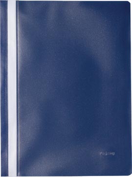 [901650] Pergamy farde à devis, ft a4, pp, paquet de 25 pièces, bleu foncé