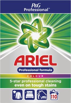 [911567] Ariel lessive en poudre, pour le ligne coloré, 110 doses, boîte de 7,15 kg