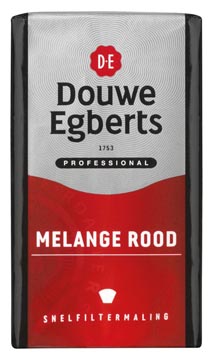 [91604] Douwe egberts café moulu, mélange rouge, paquet de 250 g