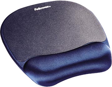 [9172801] Fellowes tapis de souris avec repose-poignets memo saphire