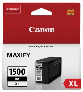 [9182B01] Canon cartouche d'encre pgi-1500xl, 1.200 pages, oem 9182b001, noir