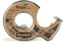 Ruban adhésif magic tape a greener choice, ft 19 mm x 20 m, avec dérouleur de plastique recyclé