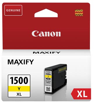 [9195B01] Canon cartouche d'encre pgi-1500xl, 935 pages, oem 9195b001, jaune