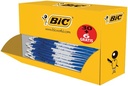 Bic stylo bille atlantis classic, bleu, boîte de 30 + 6 gratuit