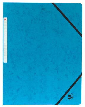 [922994] Pergamy chemise à élastiques sans rabats, ft a4, blue foncé, paquet de 10