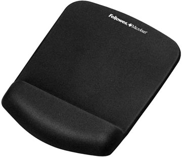 [9252003] Fellowes plushtouch tapis souris avec repose-poignet, noir