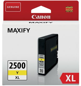 [9267B01] Canon cartouche d'encre pgi-2500xl, 1.760 pages, oem 9267b001, jaune