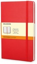 Moleskine carnet de notes, ft 13 x 21 cm, ligné, couverture solide, 240 pages, rouge
