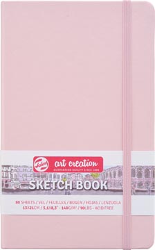 [9314012] Talens art creation carnet de croquis, rose pastel, ft 13 x 21 cm