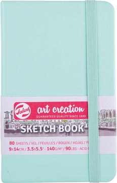 [9314031] Talens art creation carnet de croquis, menthe fraîche, ft 9 x 14 cm