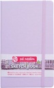 Talens art creation carnet de croquis, violet pastel, ft 13 x 21 cm