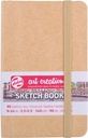 Talens art creation cahier de croquis, couverture kraft, ft 9 x 14 cm