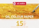 Talens art creation papier pour peinture à l'huile , 300 g/m², ft a4, bloc de 15 feuilles