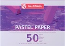 Talens art creation papier pour pastels, 90 g/m², ft a3, bloc de 50 feuilles