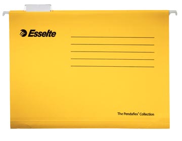 [9321500] Esselte dossiers suspendus pour tiroirs classic ft folio, entraxe 365 mm, jaune