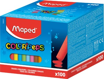 [935021] Maped craie, couleurs assorties