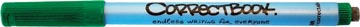 [9427631] Correctbook crayon effaçable, largeur de trait: 0,6 mm, vert