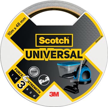 [944810S] Scotch ruban de réparation universal, ft 48 mm x 10 m, argent