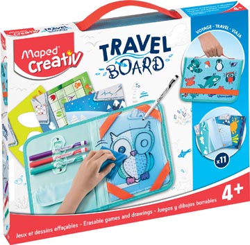 [969310] Maped travel board tableau blanc transparente animaux