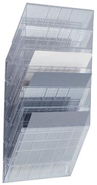 [9785T] Durable porte-brochures flexiboxx 6 a4 landscape transparent