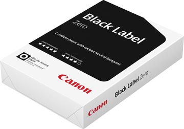 [9840554] Canon black label zero papier d'impression, ft a4, 80 g, paquet de 500 feuilles