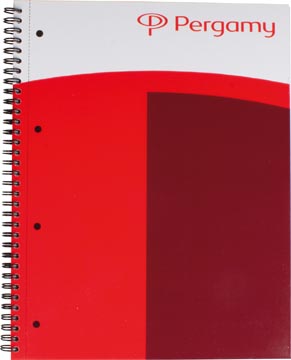 [990615] Pergamy business bloc spirale, ft a4+, 160 pages, 80 grammes
