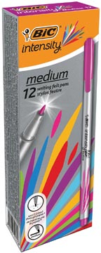 [992630] Bic fineliner intensity, moyenne, fuchsia