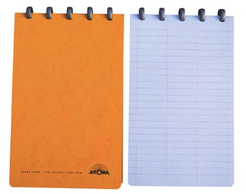 [A1420] Atoma classic cahier steno, ft 130 x 210 mm, 120 pages, couleurs assorties