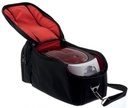 Badgy sac pour emporter le badgy printer badgy100 et badgy200, noir/rouge