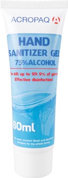 [AH001] Gel désinfectant, tube de 80 ml