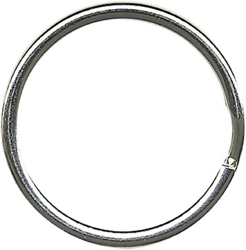 [AL19331] Alco anneau porte-clés, 33 mm, boîte de 100 pièces