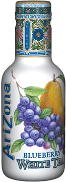 [AZ3751] Arizona thé froid blueberry white tea, bouteille de 500 ml, paquet de 6 pièces