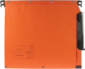 [AZV1027] L'oblique dossiers suspendus pour armoires azv fond 50 mm, orange