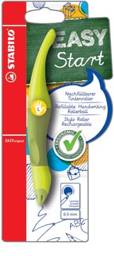 [B468403] Stabilo easyoriginal roller, pour gauchers blister de 1 pièce, lime-vert foncé