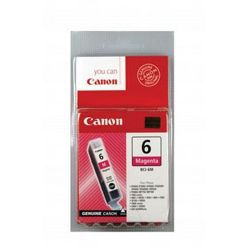 [BCI6M] Canon cartouche d'encre bci-6m, 280 pages, oem 4707a002, magenta