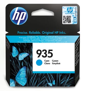 [C2P20AE] Hp cartouche d'encre 935, 400 pages, oem c2p20ae, cyan