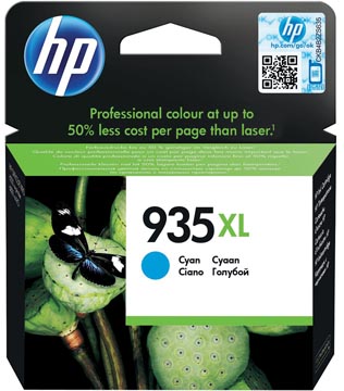 [C2P24AE] Hp cartouche d'encre 935xl, 825 pages, oem c2p24ae, cyan