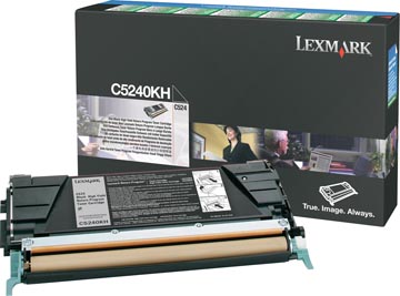 [C5240KH] Lexmark kit toner noir return program - 8000 pages - c5240kh